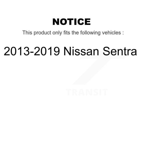 Kit de Ensamblaje de Cojinete de Rueda Delantera Trasera Para Nissan Sentra 2013-2019 K70-101438 - Imagen 2