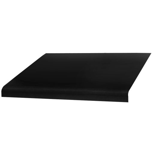 Recambio para tela de toldo de RV RecPro | Ajuste universal | Tamanos de 8 a 22 pies | Vinilo sellado por calor (18' - Ancho real 17' 1", Negro solido) - Imagen 2