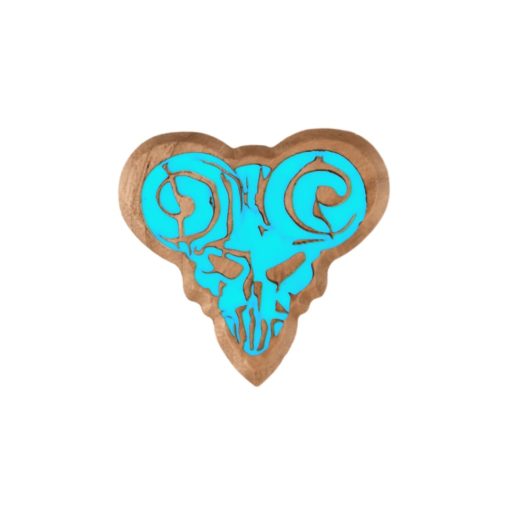 Pua de guitarra Tenacious D in The Pick of Destiny de Knc Picks (Azul Aqua)