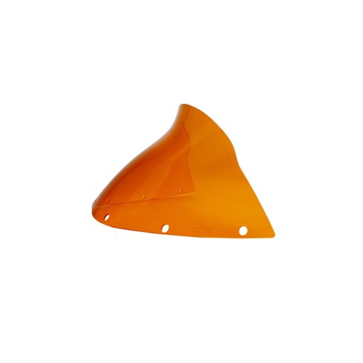 Parabrisas PMMA POWERAJAMES para Harley Davidson Dyna Street Bob Low Rider Sport Glide Road King con carenado FXRT (PMMA Naranja) - Imagen 5