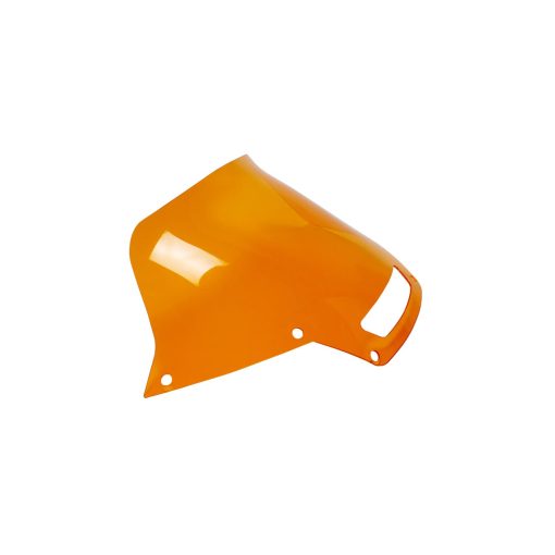 Parabrisas Spoilered POWER JAMES Naranja de 7.0 Pulgadas para Harley Davidson 2022-24 Low Rider ST EI Diabo FXRST FXLRST (PMMA Naranja) - Imagen 6