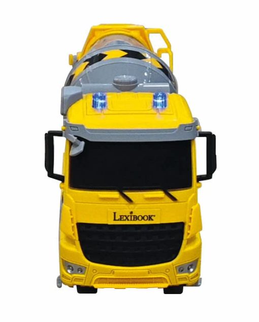 Camion Mezclador de Concreto RC Lexibook, Crosslander pro, Control Remoto, Efectos de Luz, Tanque Giratorio 360?, Recargable, RCP15 - Imagen 3