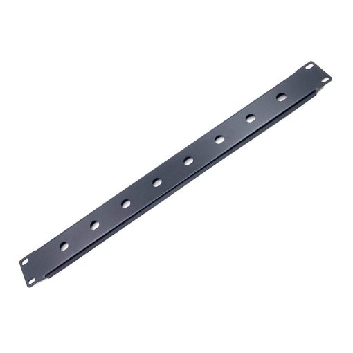 Kit de Montaje en Rack de Audio RhymKawa 19" 1U con Panel Frontal de 8 Orificios para Antena de Microfono Inalambrico para Distribuir en Estuche Movil
