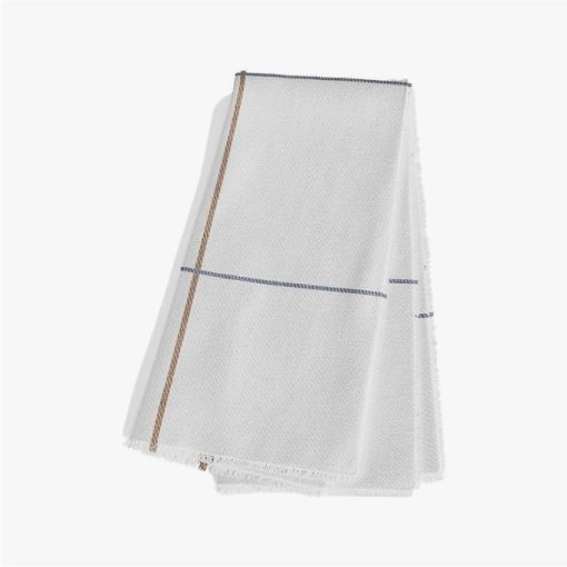 Manta de Exterior Outer Bug Shield con Tecnologia Repelente de Insectos- Manta de Exterior Repelente de Insectos Ligera, para Camping, Picnic y Playa, Swan White Windowpane Plaid, 50"W x 60"