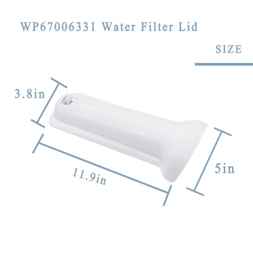 Tapa de Filtro de Agua WP67006331 para Refrigerador Whirlpool 67006331 1187210 12960301 AH2069874 EA2069874 PS2069874 - Imagen 3