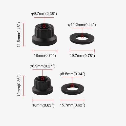 Juego de Pernos de Cabeza de Cilindro de 12 Puntos 33449 para LS1 LS3 2004-2018 - Imagen 4