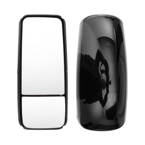 SEPEY Espejo de Puerta para KENWORTH T660, Lado del Pasajero Espejo de Puerta Motorizado con Calefaccion a Potencia Negro Reemplazo de Espejo de Puerta para KENWORTH T170/T270/T370/T440/T470/T660/T800, Derecho