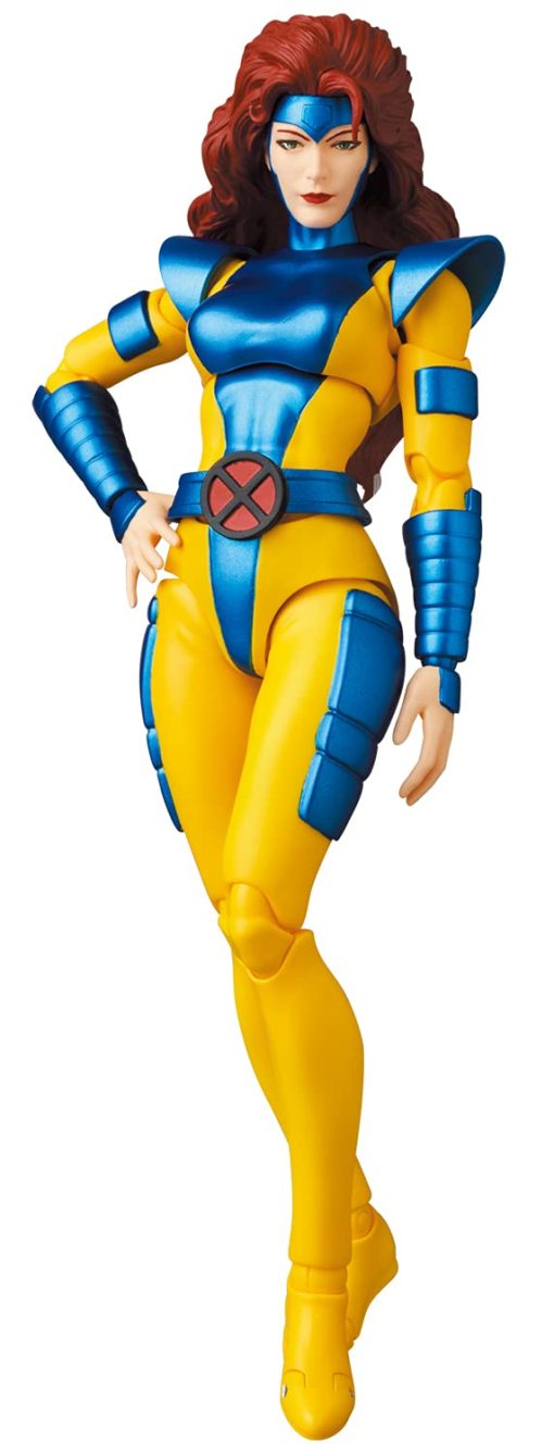 MAFEX No.160 X-MEN Jean Grey Jean Gray Comic Ver, Figura de accion pintada con altura total de aproximadamente 5.9 pulgadas (150 mm)