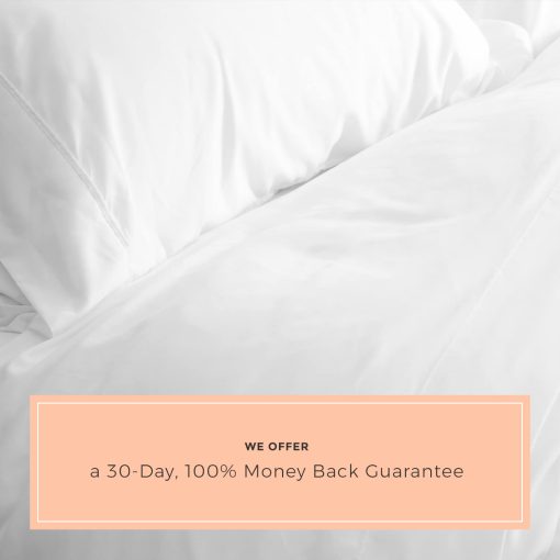 Juego de sabanas blancas PeachSkinSheets clasicas - Nivel de suavidad de 1500tc - Sabanas refrigerantes extra suaves para personas que duermen calientes y sufren de sudor nocturno - Tamaño Queen - Imagen 3