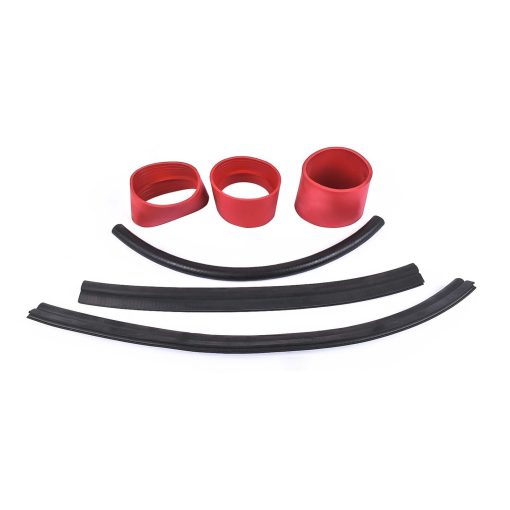 Kit de admision de aire frio Koomaha HI-DG-12RD de repuesto para Chrysler 300 Dodge Challenger Charger 3.6L V6 2011-2017, rojo - Imagen 6