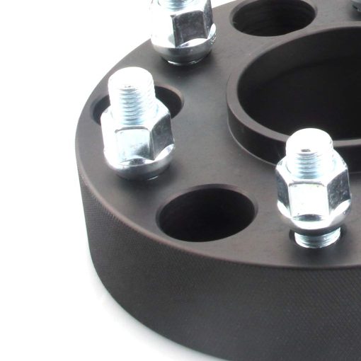 DCVAMOUS 4PC Separadores de rueda negro 6x5.5 Hubcentric de 1.5 pulgadas con esparragos de 14x1.5 compatibles con Chevy GMC 6 Lug 6x139.7 para Silverado Sierra 1500 de 1999-2022 | Suburban Yukon de 1988-2022 | RAM-1500 de 2019-2022 - Imagen 9