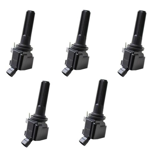 Conjunto de 5 Bobinas de Encendido Compatible con Chevy GMC Hummer 2007 2008 2009 2010 2011 2012 Colorado, 2007-2012 Canyon, 2007-2010 H3, 2009-2010 H3T 3.7L Reemplazo para UF497 12629472 H6T15271ZC