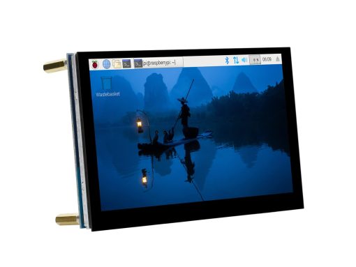 Pantalla tactil capacitiva Waveshare de 5 pulgadas Compatible con Raspberry Pi 4B/3B+/3A+/3B/2B/B+/A+/CM3/3+/4 Resolucion de 800x480 Interfaz DSI - Imagen 9