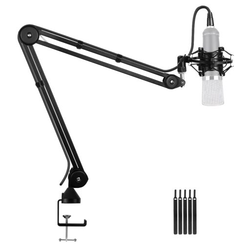 Soporte de Brazo de Tijera para Suspension de Microfono Universal Weymic (tipo VII)
