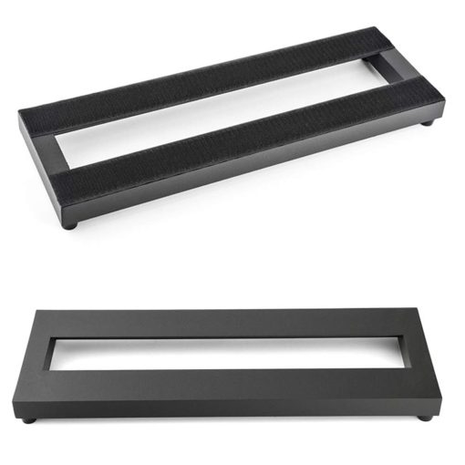 Pedalera para Pedales de Efectos de Guitarra Bajo Pequena Mini Pedalera con Bolsa de Transporte, 2PCS Cinta para Pedalera 15 x 5 pulgadas - Imagen 2
