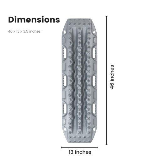 Tablero de Recuperacion para Vehiculos MAXTRAX MKII Gris Titanio - Imagen 3