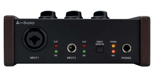 Interfaz de audio de 2 canales Vault Ai-Solo con Bitwig 8-Track