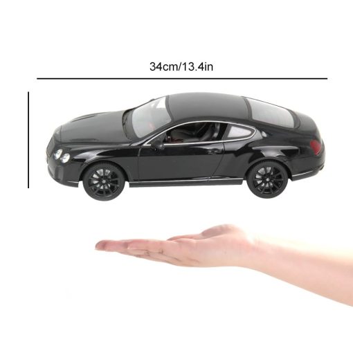 Coche de Control Remoto Vinie para Ninos, RC Cars Bentley GT Supersport, Escala 1:14 Juguetes Oficiales con Licencia para Ninos, Coche de Deriva con Luces LED Geniales, Regalo de Cumpleanos para Nino de 4 5 6 7 8 9 10 11 12 Anos (Negro) - Imagen 6