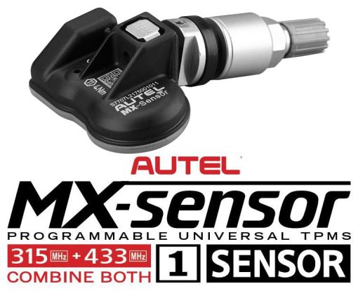 Autel MaxiTPMS MX Sensor 8pcs Pack Metal Stem 315/433MHz TPMS Sensor Universal Tire Sensor Programmed by TPMS Tool TS401 TS408 TS501 TS508 TS601 TS608 MK808TS MX808TS MS906TS ITS600 - Imagen 4