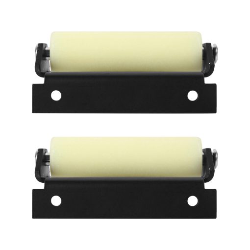 Juego de rodillos para RV Slide Out Aoheke J-36 para for Lippert RV Slides Nylon Roller, Placa de acero solido 276288 (paquete de 2)