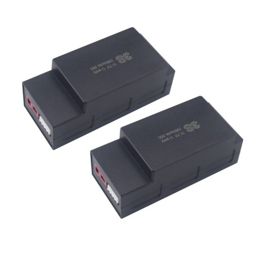 Fytoo 2PCS 11.1V 1050mAh 3S Bateria de Litio de Actualizacion para MJX H16 H16P H16E H16H H16DR H16SC H16BM 16027 14301 JC16EP RCM029 HP161 HB17 RC Coche de Alta Velocidad Modelo de Juguete de Carreras Competitivas