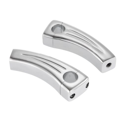 INNOGLOW Elevadores de Manillar de Motocicleta Personalizados 1 Pulgada Barras Punos Billet 4.5" Retroceso para YAMAHA V-Star Road Star KAWASAKI SUZUKI HARLEY DAVIDSON CRUISERS CHOPPERS - Imagen 3