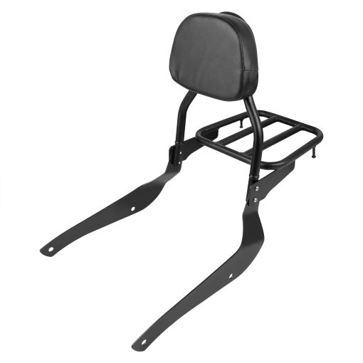 Respaldo de Sillin Trasero para Motocicleta Worldmotop para Suzuki Volusia VL800 2001-2011 Boulevard C50 2005-2011 Boulevard M50 2005-2008 Respaldo Desmontable (para C50-B)
