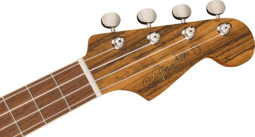 Ukelele Tenor Fender Rincon, Acabado Cognac Envejecido, con Funda de Transporte - Imagen 5