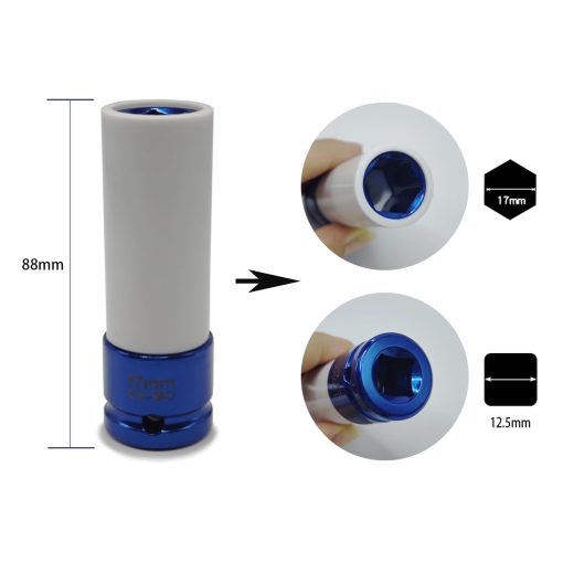 JEUCLEL 21PCS Juego de Llave de Tuerca de Bloqueo de Rueda Compatible con Serie BMW, Juego de Adaptador de Zocalo de Tuerca de Bloqueo de Rueda, Herramienta de Remocion de Tuerca Antirrobo de Rueda, Removedor de Tornillo Antirrobo - Imagen 5
