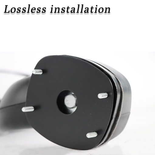 Espejo de capo cromado Sterlix para espejo de puerta Kenworth T680 Reemplazo del espejo del lado del conductor LHD Accesorios para espejos T680 - Imagen 4