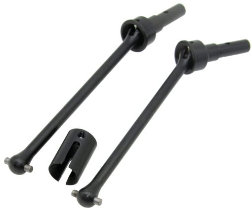 Parts for Traxxas Maxx WideMaxx Driveshaft 8996X Conjunto de Eje de Transmision de Acero CV Ensamblado Mejora de Repuesto(Negro) - Imagen 6