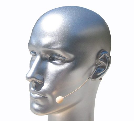 Rannsgeer Mini Auricular Microfono Reemplazo Gancho para Audio Technica Sistema Inalambrico (Tan) - Imagen 2