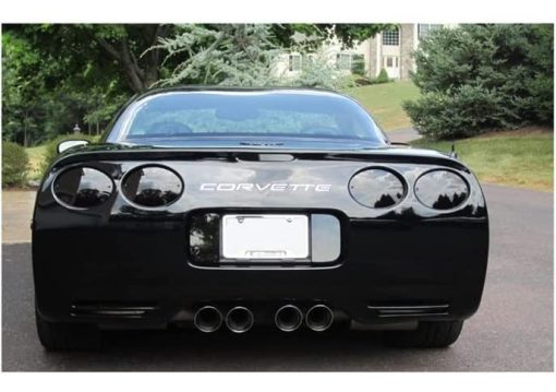 Kit de oscurecimiento trasero Corvette, luz de freno 3rd, lampara trasera acrilica, 7 piezas: 1997-2004 C5 & Z06