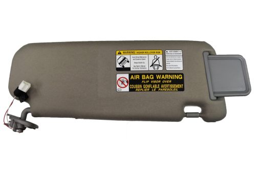 PT Auto Warehouse SNV-HY9307G-LH - Visera para automovil, Gris - con techo corredizo, con luz de tocador, lado del conductor, Reemplaza # 85201-0A750-QS, 852010A750QS - Imagen 4
