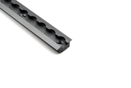 Riel en L de Aluminio T-6 Anodizado Gris de 48" VanEssential (Recesado Profundo HD 1/2 pulgadas) - Paquete de 2 - Imagen 2