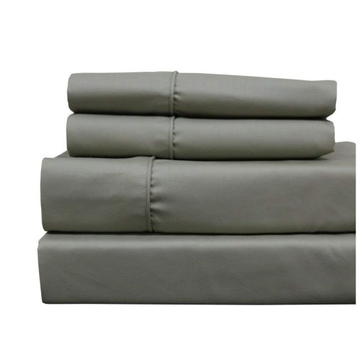 Sabanas de Cama Royal Hotel Bedding de 650 Hilos - Sabanas sin Arrugas - Bolsillo Profundo, Mezcla de Algodon, Sabanas de Saten, Hipoalergenicas, 4 Piezas - King - Salvia - Imagen 2