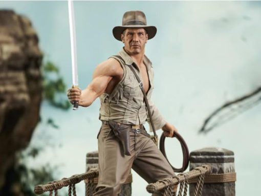 Diamond Select Toys Indiana Jones and The Temple of Doom: Estatua de la galeria Deluxe del Puente de Cuerda - Imagen 5