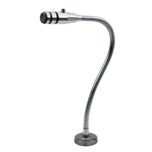 REBUILD SKILLS RBX-515SBG-18X Reemplaza a Shure 515SBG-18X. Microfono de Boton para Paginacion en Restaurantes, Tiendas de Comestibles. Incluye Gooseneck de 20", Montura, y Cable de 6' para tu Mejor Conector.