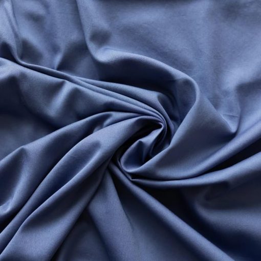 Juego de sabanas DreamFit DreamChill Cooling Bamboo Viscose para camas ajustables con correas elasticas en las esquinas de 20 pulgadas de bolsillo extra profundo transpirables suaves al tacto 100% fabricadas en EE. UU. Tamano California King dividido Azul - Imagen 8