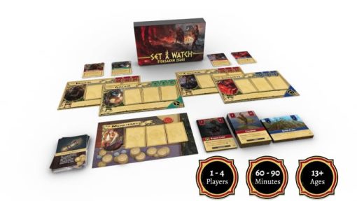 Set A Watch Forsaken Isles | Tercer Juego en la Serie de Juegos de Mesa - Imagen 2