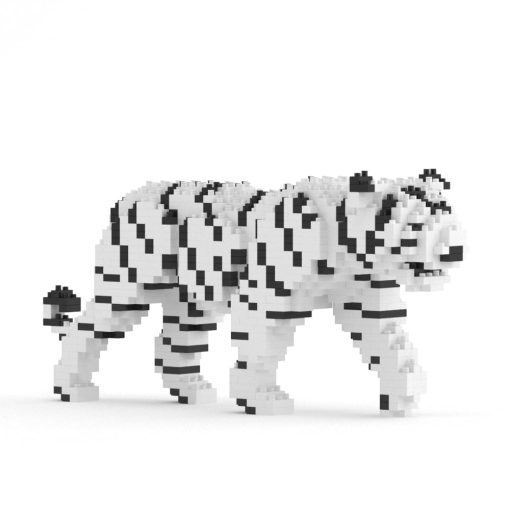 JEKCA White Tiger 01S | Bloques de Construccion de Plastico | Edad 14+