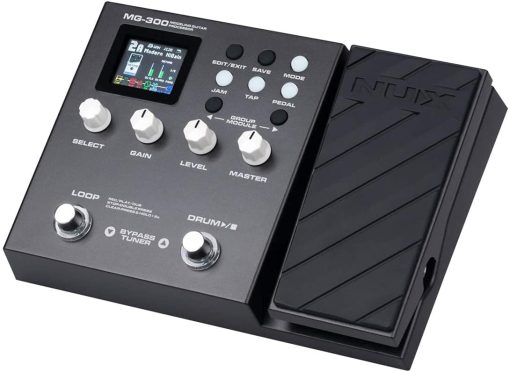 Pedal de Efectos Multi NUX MG-300 Briskdrop Bundle con Cable MXR de 20 pies y Afinador Snark (MG300Bundle) - Imagen 3