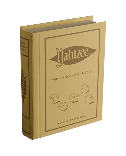 Juego de mesa WS Game Company Yahtzee Edicion Vintage de Biblioteca