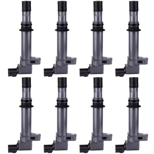 Juego de 8 bobinas de encendido SCITOO para Mitsubishi Raider 4.7L 2006-2007, Raider 3.7L 2006-2009, Jeep Liberty 3.7L 2002-2008, Cherokee 5.7L 2007 UF399 UF297 UF270