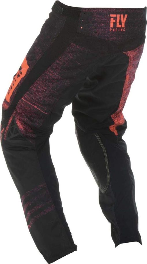 Pantalones Fly Racing 2019 Youth Kinetic - Noiz (20) (Rojo Neon/Negro) - Imagen 2