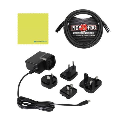 Paquete de Interfaz de Efectos Estereo y Reamper Radial Engineering EXTC con Cable de Microfono Pig Hog de 10 pies y Paño de Pulido de Instrumentos de Audio Liquido - Caja de Reamp - Imagen 6
