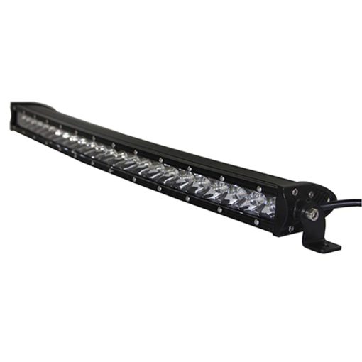 Barra de luz LED AngelMa 20 pulgadas 90W Fila unica Luz de conduccion 5W LED Punto Luces todoterreno Van Camper rodillo de carretera buldocer grua Barco SUV Camion ATV Pickup 4x4 Vehiculo Luces de conduccion 12v 24V