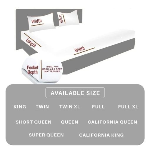 Juego de Cama 100% Seda Satinada de Bedify Bedding 7 Piezas - Set de Edredon, Sabana Ajustable de 15 Pulgadas de Bolsillo Profundo y Sabana Plana con Fundas de Almohada Suaves sin Arrugas y Resistentes al Desvanecimiento (Azul Cielo, Short Queen) - Imagen 7