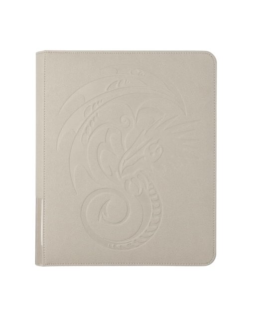 Carpeta de Cartas Dragon Shield ? Card Codex Zipster Regular: Ashen White ? 360CT ? Juegos de Cartas - Compatible con Pokemon, Yugioh, Magic The Gathering, MTG TCG OCG & Cartas de Hockey
