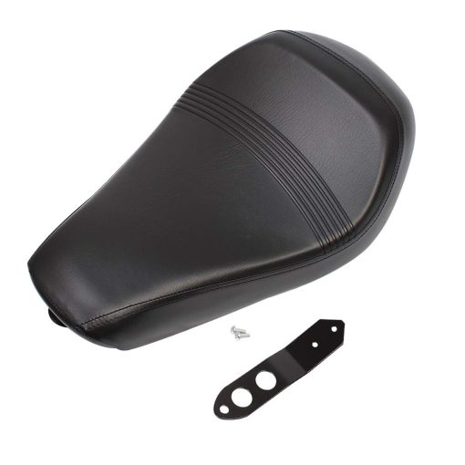 Cojin de asiento delantero de conductor de motocicleta negro de cuero para Harley Sportster XL 1200 883 72 Forty Eight 2016-2020